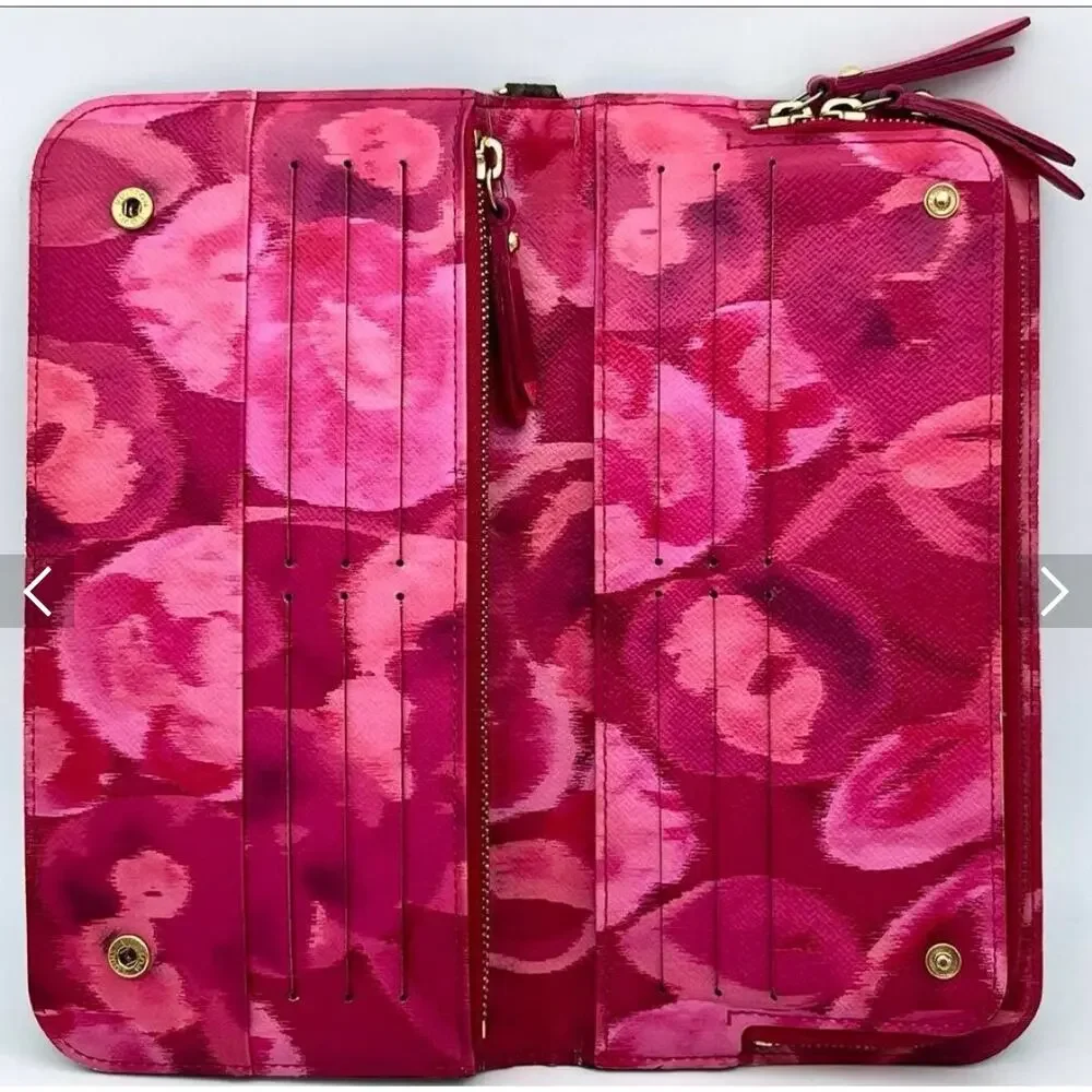 Louis Vuitton Monogram Insolit Wallet Articles De Voyage Floral Pink M60451